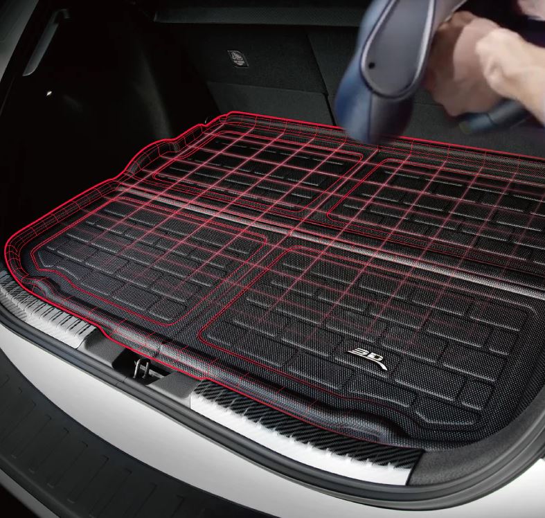 3D Mats KAGU Thermoplastic Rubber (TPR) Non-Skid Cargo Area Liner M1CH0981309 - image 2