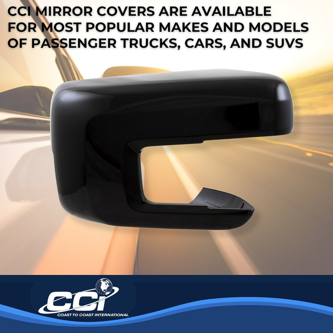 Coast To Coast MC67556BLK F-150 Black Signal/BS Mirror Covers - image 6