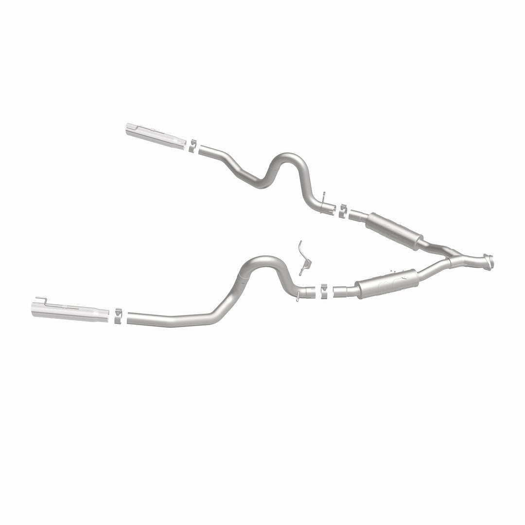 MagnaFlow 15717 Dual Cat-Back Exhaust Kit for Mustang