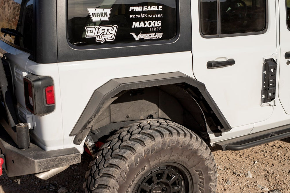 Body Armor Flat Style Fender Flare JL-6103 - image 2