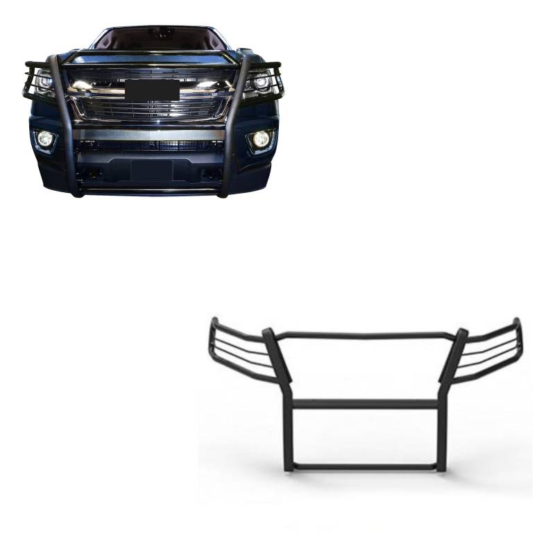 Black Horse Offroad Steel Grille Guard 17GC15MA - image 2