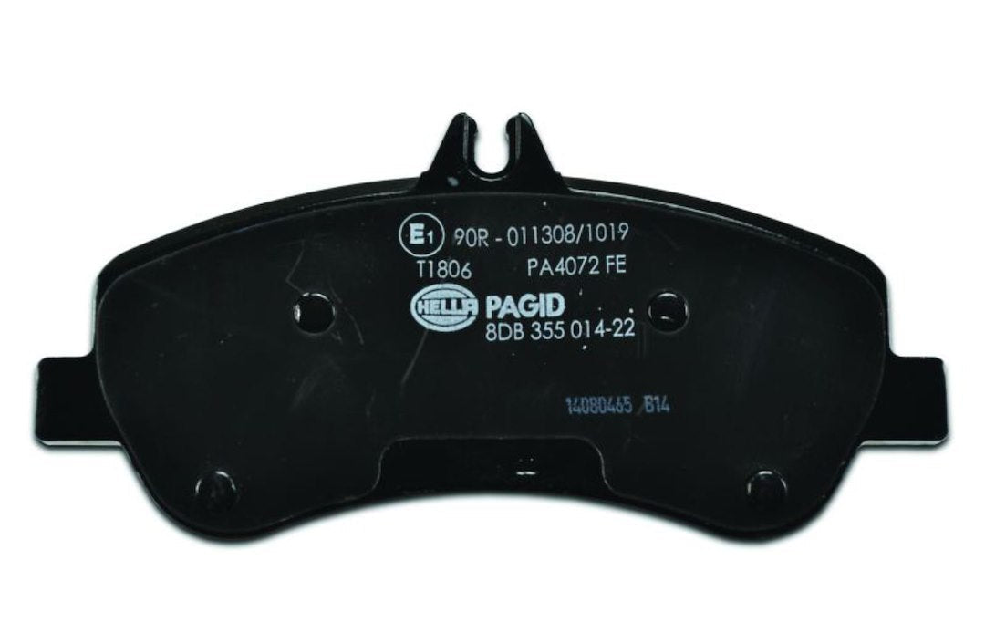 Hella Pagid 355014221 Low-Metallic Disc Brake Pad Set