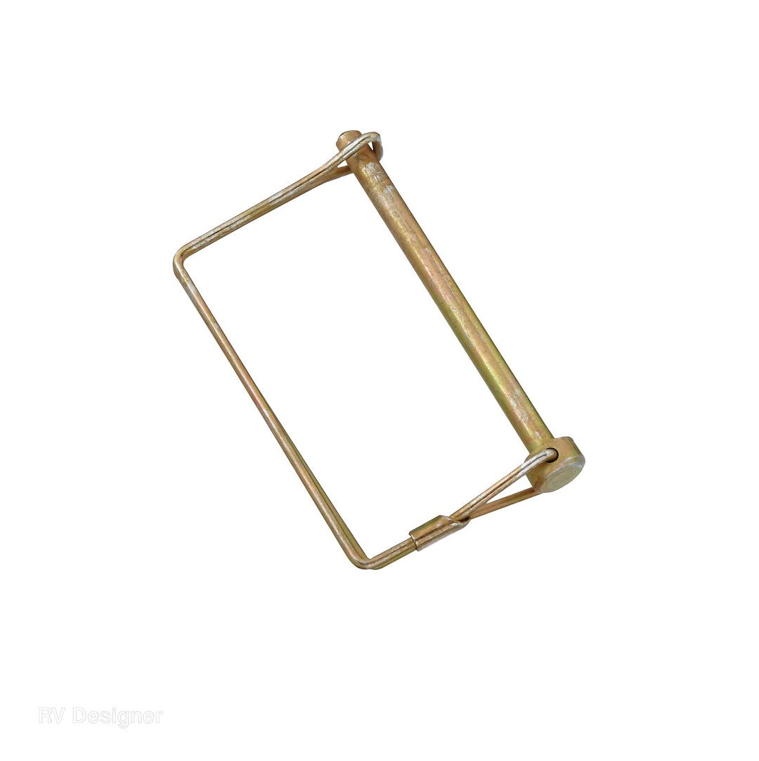 RV Designer Trailer Coupler Safety Pin Clip (H423)