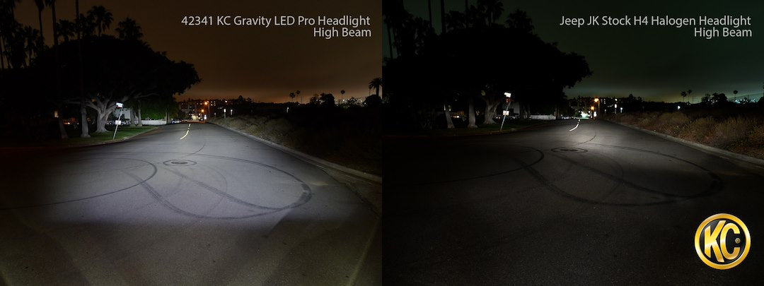KC Hilites 42341 Gravity Pro LED Headlight Pair
