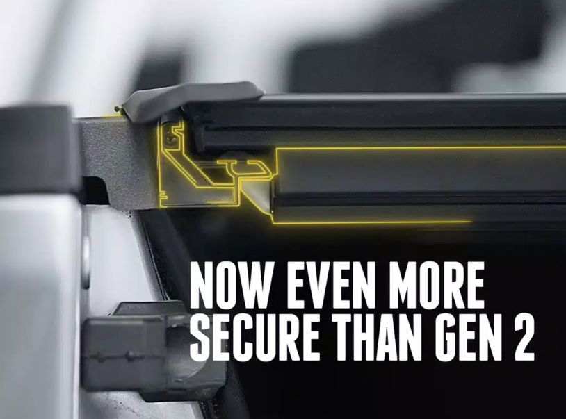 BAK Industries BAKFlip MX4 TS Aluminum Tailgate Handle Lock Tonneau Cover 449133TS - image 14