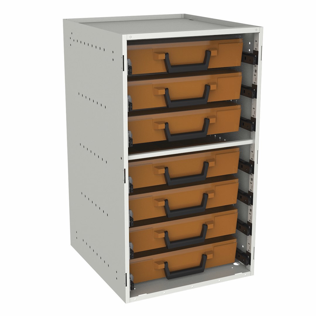 Rolacase Rcsk8/C Seven-Drawer Parts Cabinet Kit