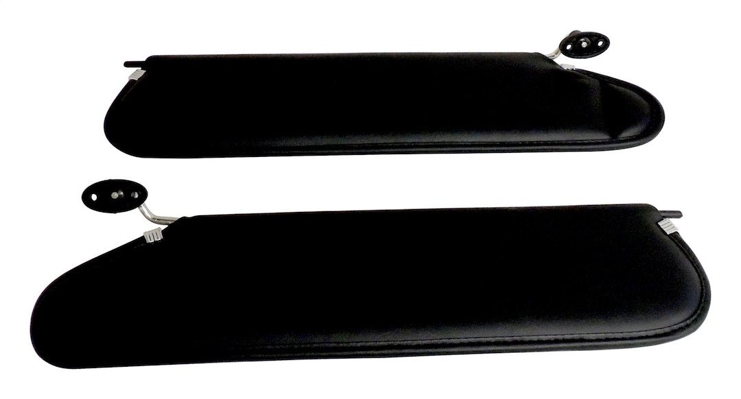 Crown Automotive RT52004 Black Vinyl Sun Visor Set - image 2