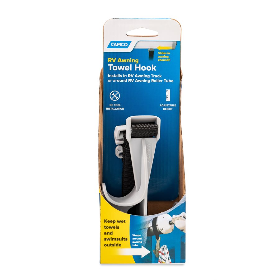 Camco Towel Rack (42735) – Material: Plastic