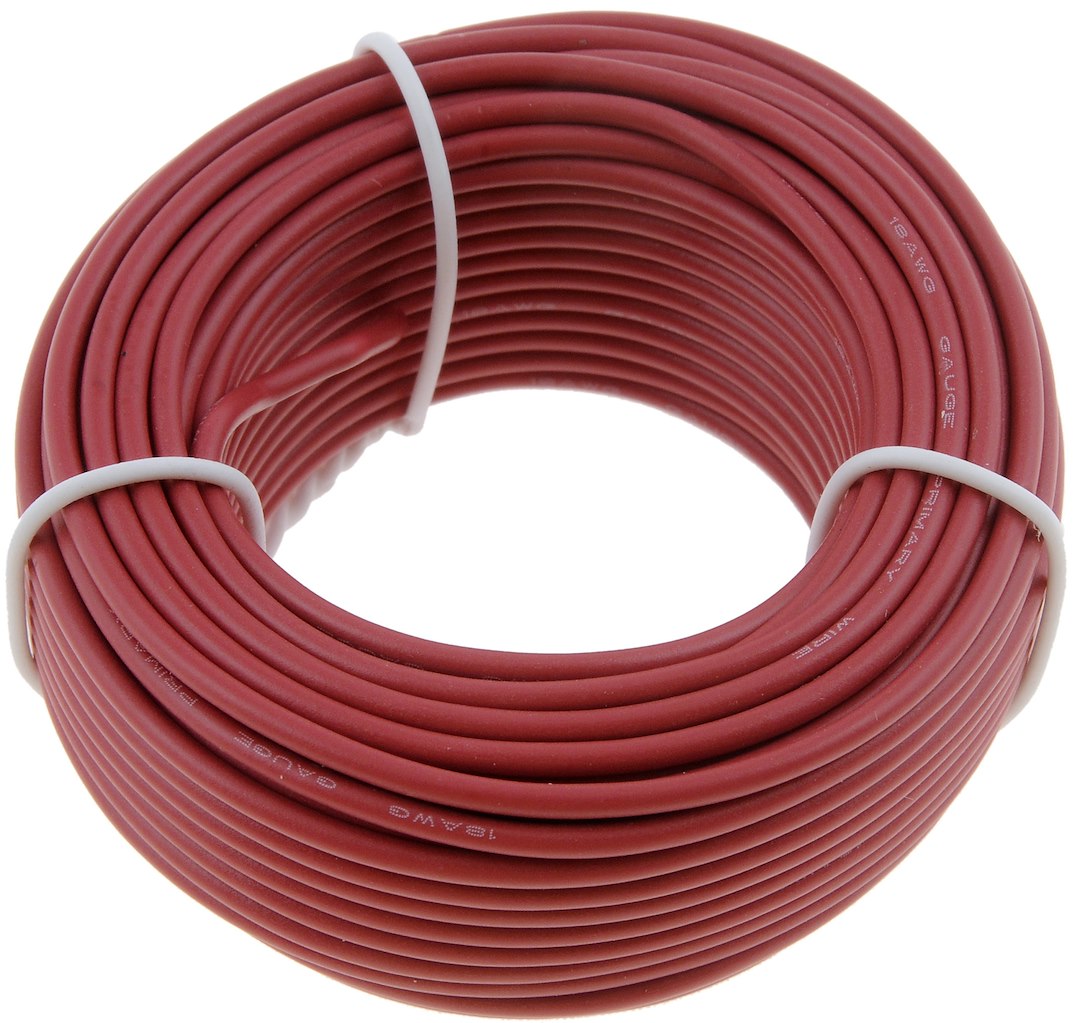 Dorman 85732 Conduct-Tite Red 18-Gauge Primary Wire, 40 Feet - image 1