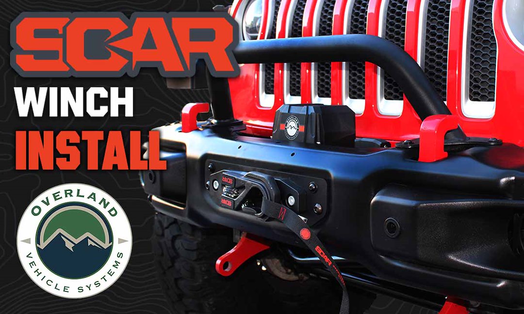 Overland Vehicle Systems 19129901 S.C.A.R. 12,000 lb Winch