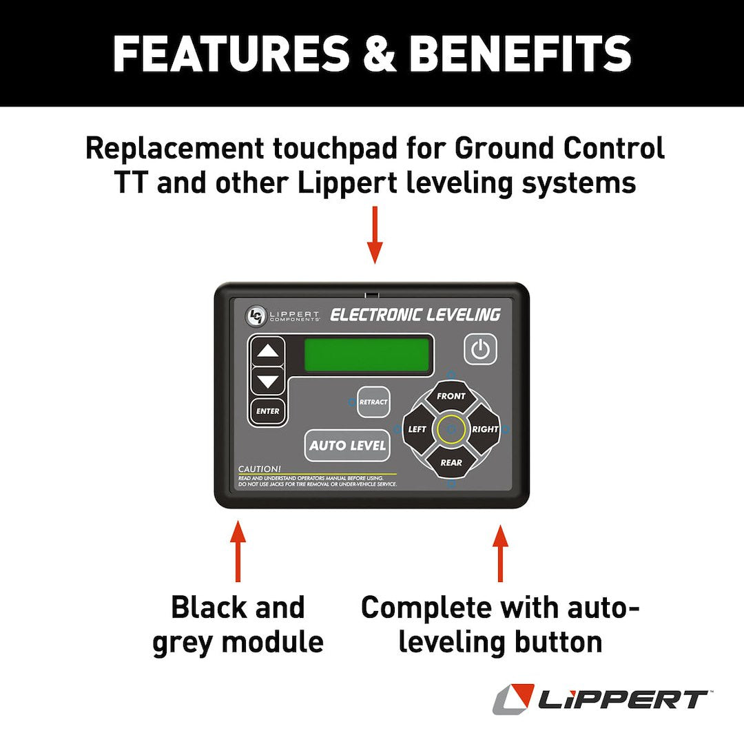 Lippert Components 421484 Leveling System Touchpad - image 4