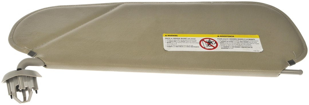 Dorman HELP! 74486 Beige Vinyl Sun Visor - image 3
