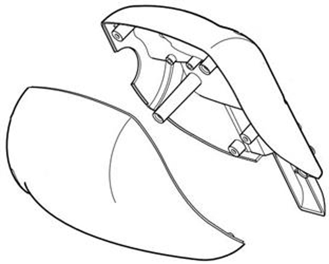 Carefree Rv R001329wht Awning Idler Head Cover - image 1