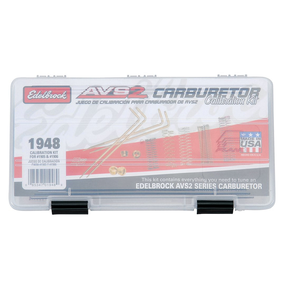 Edelbrock 1948 AVS2 Carburetor Calibration Kit