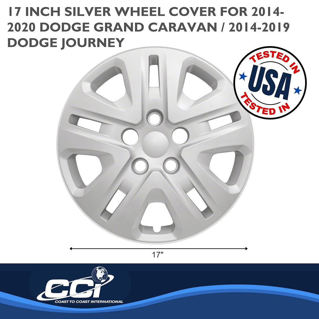 Coast To Coast 52217S Grand Caravan 17-Inch Silver Covers - image 2