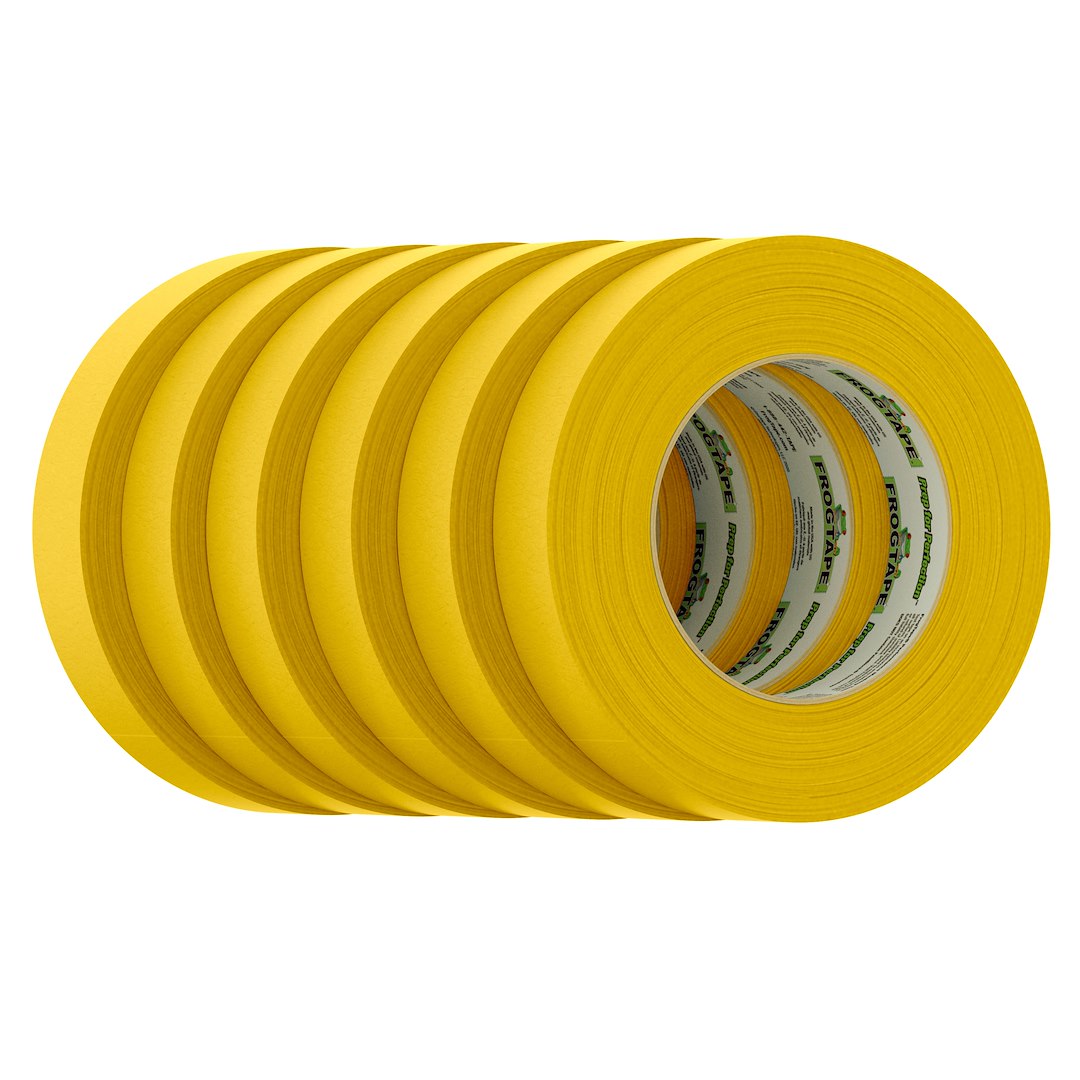 Shurtape 105320 CP 225 Gold Masking Tape, 48 Rolls