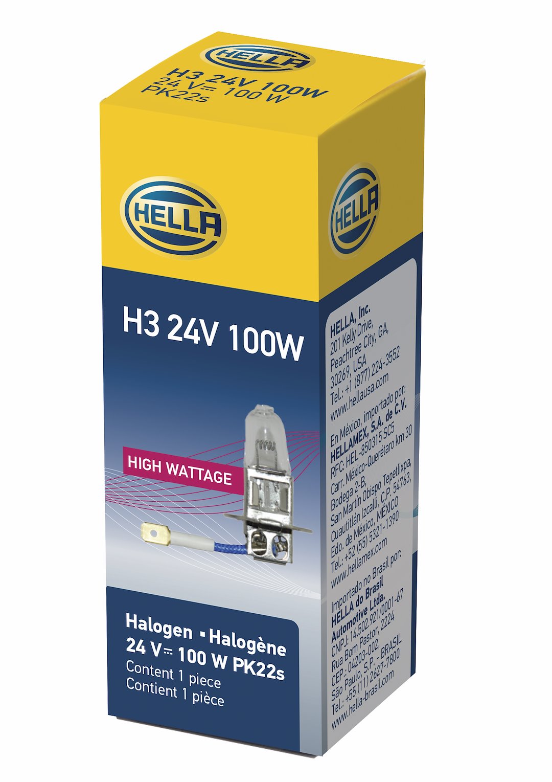 Hella H3 24v 100w Driving/Fog Light Bulb