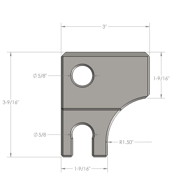 Bulletproof Hitches Pintleattachment Pintle Hook Mounting Plate - image 3