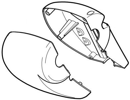 Carefree Rv R001325wht Awning Idler Head Cover