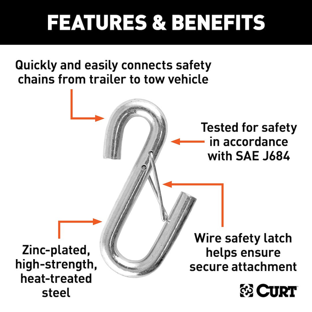 CURT Trailer Safety Chain Hook (81820)