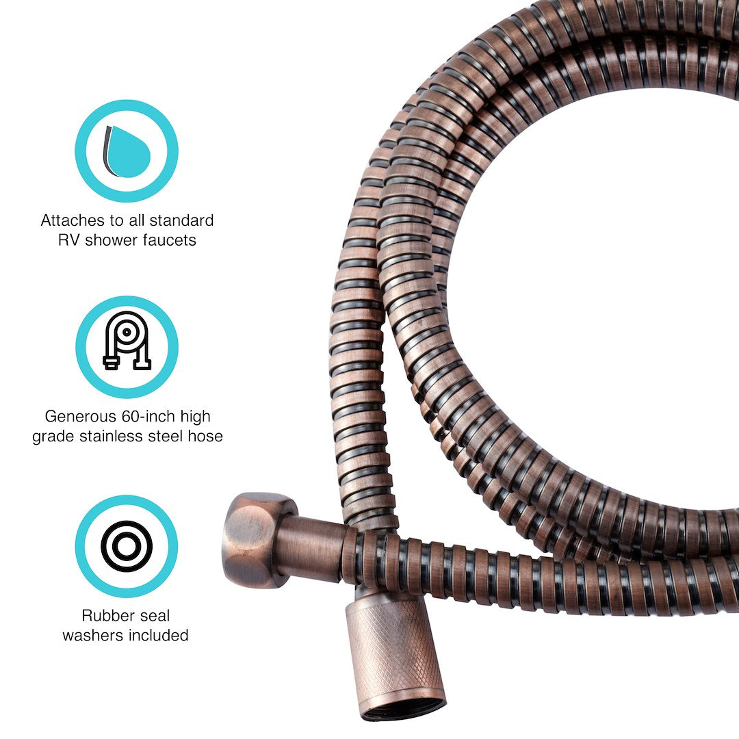 Dura Faucet Df-Sa200-Orb Shower Head Hose - image 2