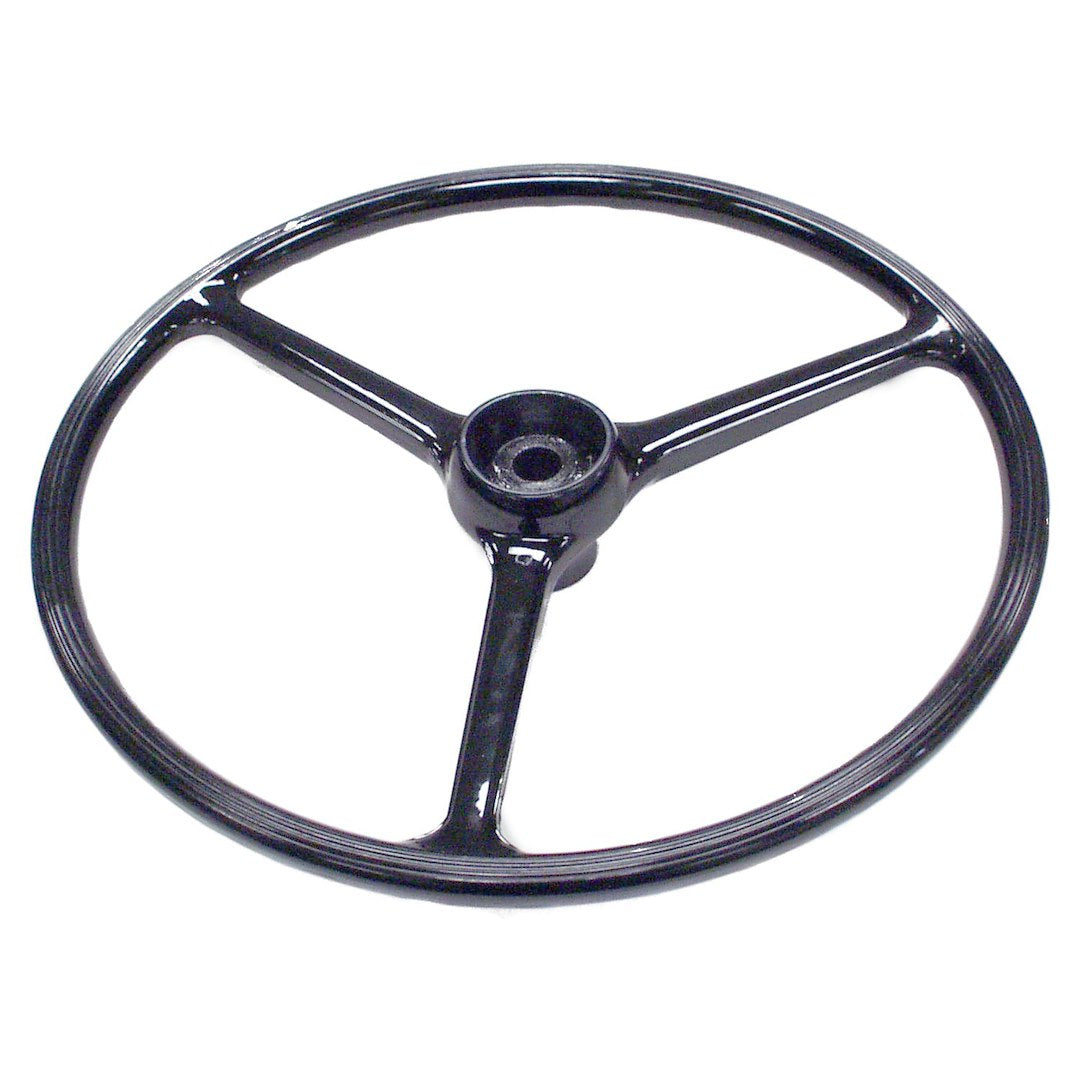 Crown Automotive 927417 17-Inch Black Three-Spoke Steering Wheel - image 1