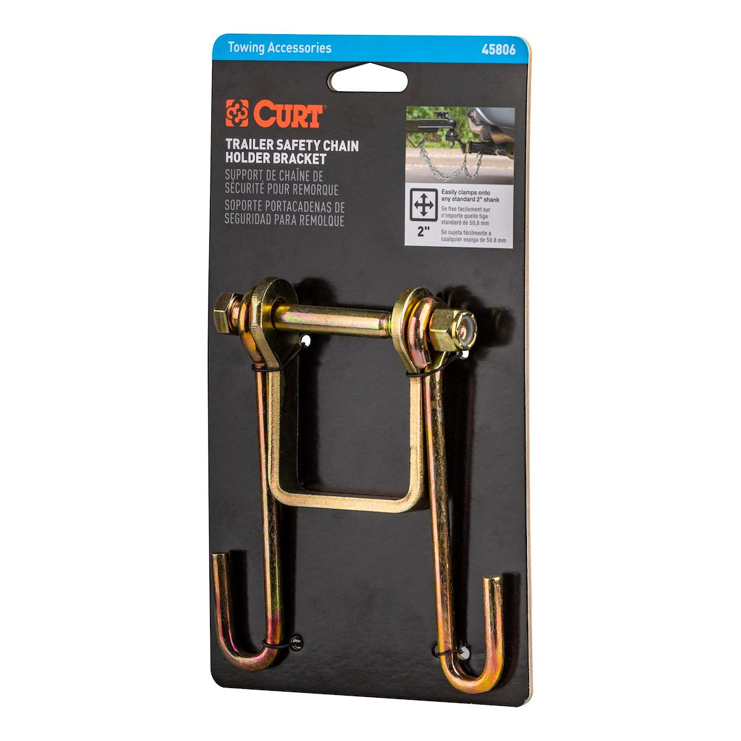 CURT Trailer Safety Chain Holder (45806) – Material: Steel