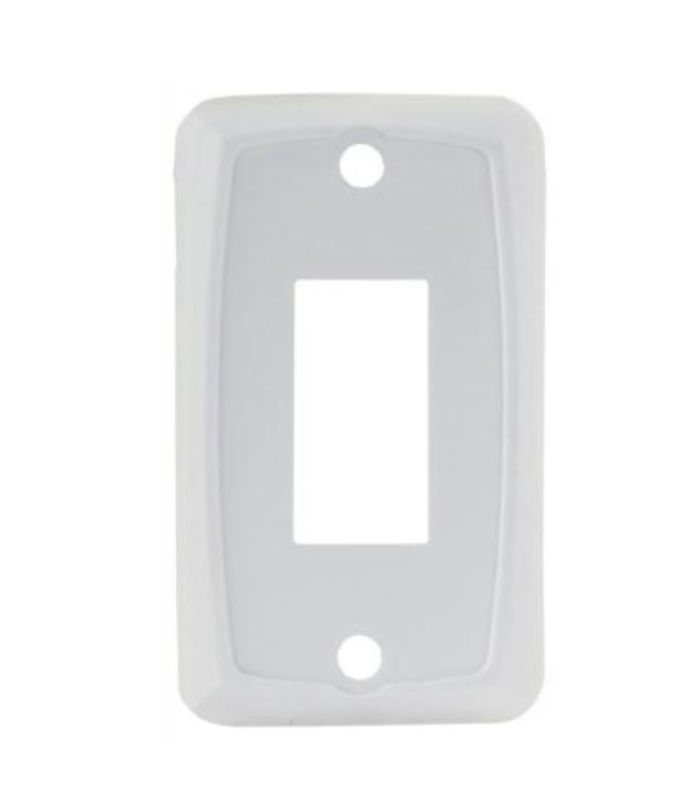 JR Products Multi Purpose Switch Faceplate (12845) – Color: White
