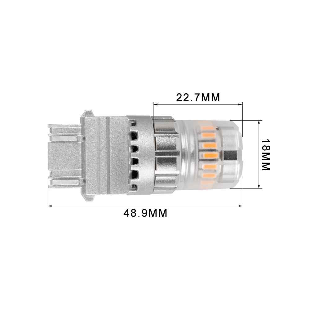 ARC Lighting Tiny Monster 3156/3157 Amber LED Bulbs, Pair