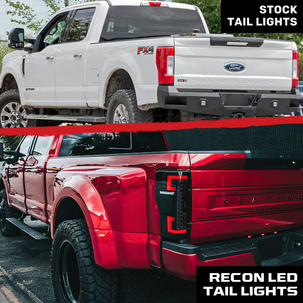 Recon 264399BK LED Tail Light for Ford Super Duty