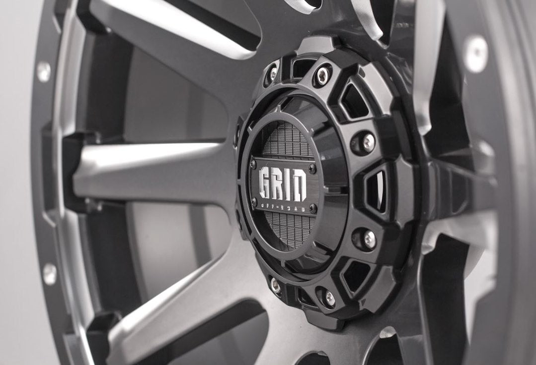 Grid Wheels GD0518090550G0010 GD05 18x9 Gloss Graphite Wheel