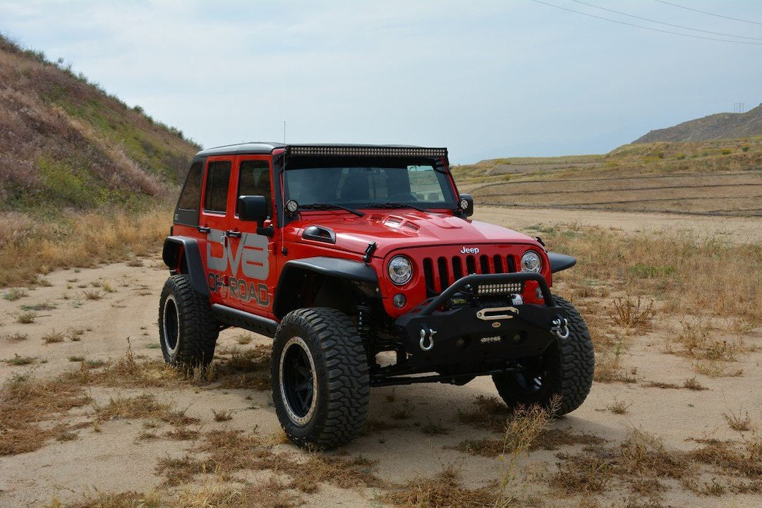 DV8 Offroad HDMB07-02 Black Vented Heat-Dispersion Hood