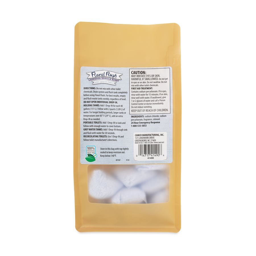 Camco Floral Flush Waste Holding Tank Treatment (41490)