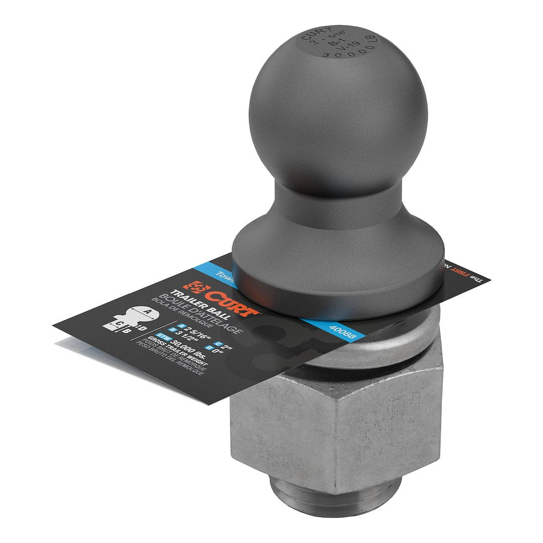 Curt 40088 Trailer Hitch Ball - image 2