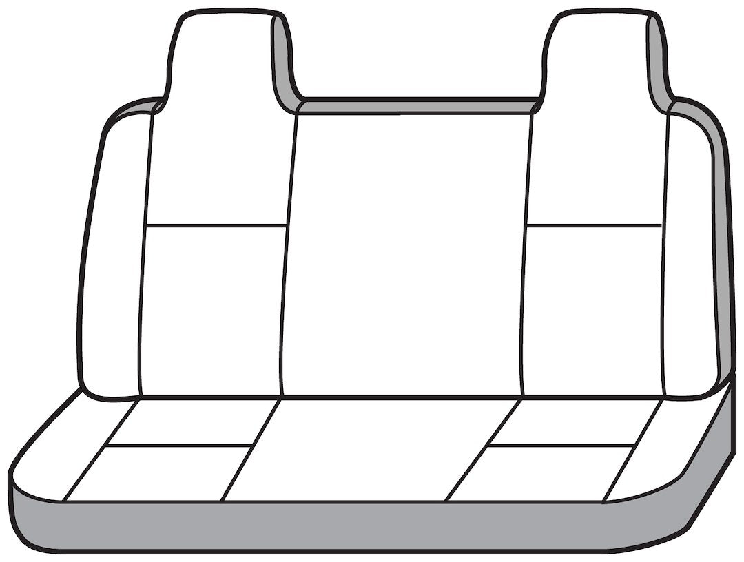 Covercraft SS2359PCCH Charcoal Polycotton Full-Bench Cover - image 1