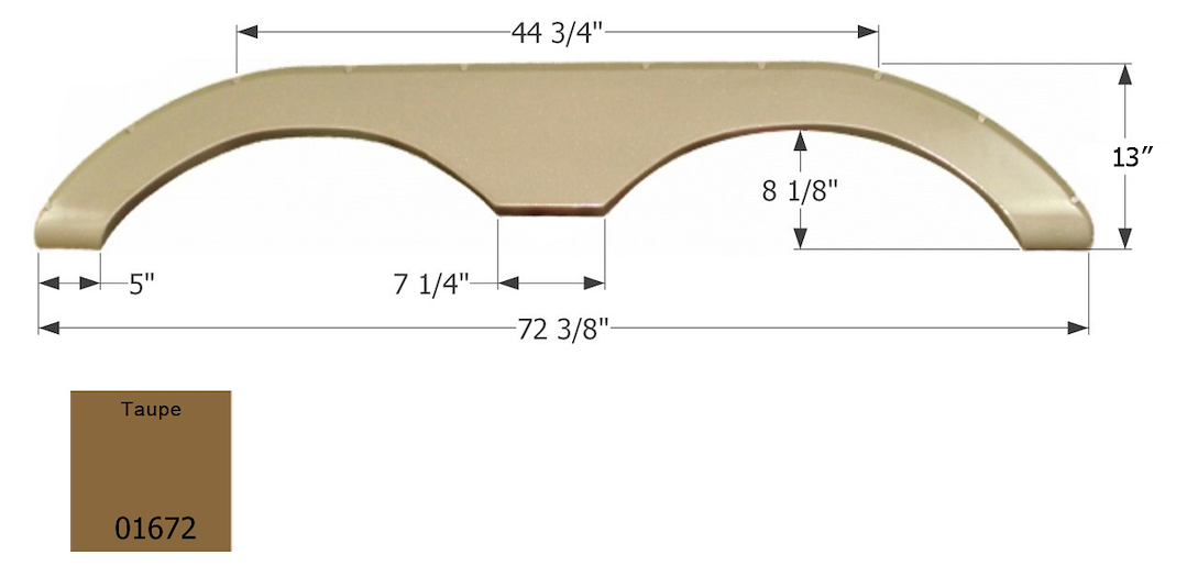 Icon 01672 Fender Skirt