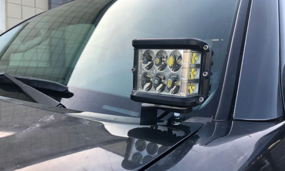 Cali Raised LED CR2860 White 27W Tacoma Ditch Spot Lights - image 4