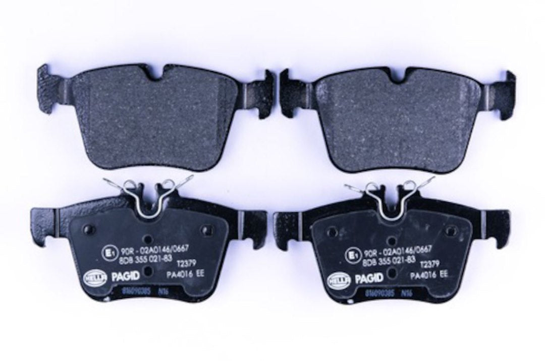 Hella Pagid 355021831 Low-Metallic Disc Brake Pad Set