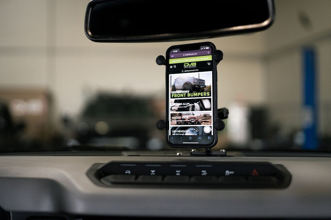DV8 Offroad DMBR-01 Dashboard Device Mount Plate