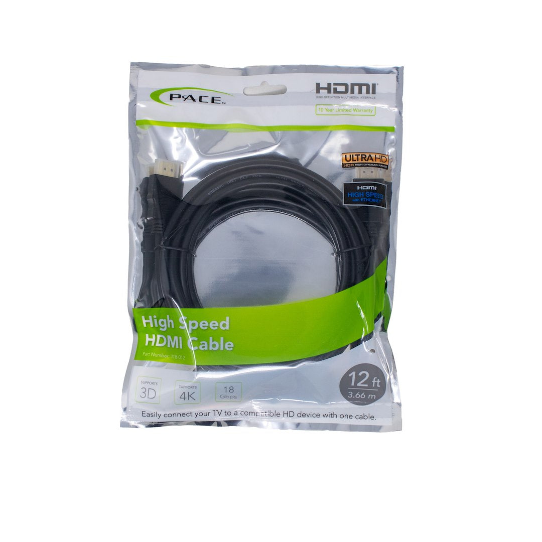 Pace International 118-012 CL3 In-Wall HDMI Cable