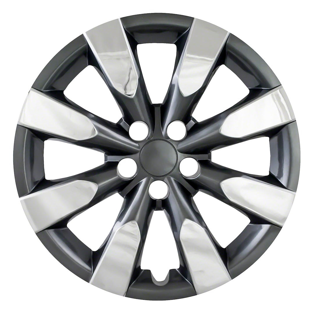 Coast To Coast 51316CC Corolla Chrome/Charcoal Wheel Covers - image 1