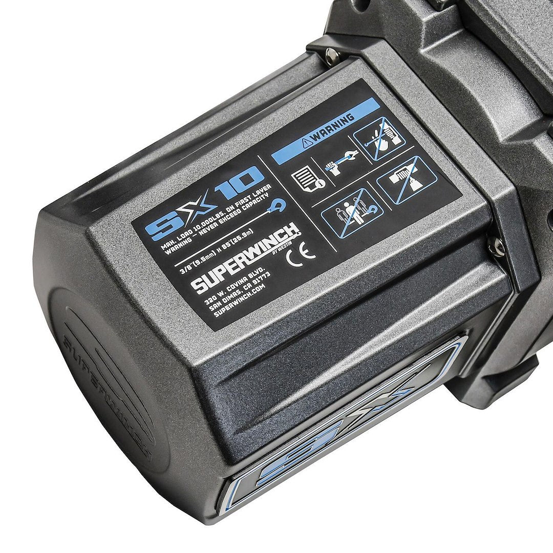 Superwinch 1710201 SX 10,000-lb 12V DC Planetary Winch