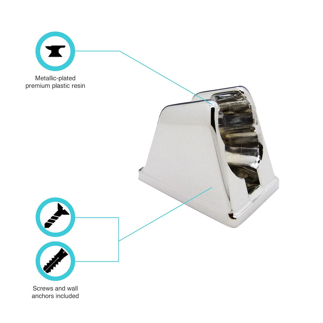 Dura Faucet Shower Head Mount (Dfsa156cp) – Material: Plastic