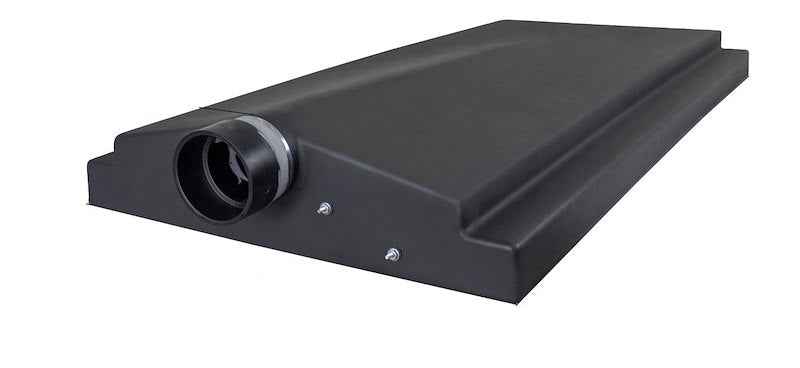 ICON 15271 Waste Holding Tank 20 Gallon 46 x 22 x 6 Inch Black RV Black & Gray