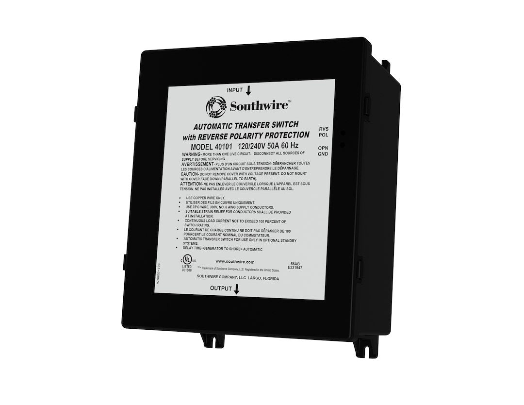 Southwire Corp. 40101-001 Power Transfer Switch