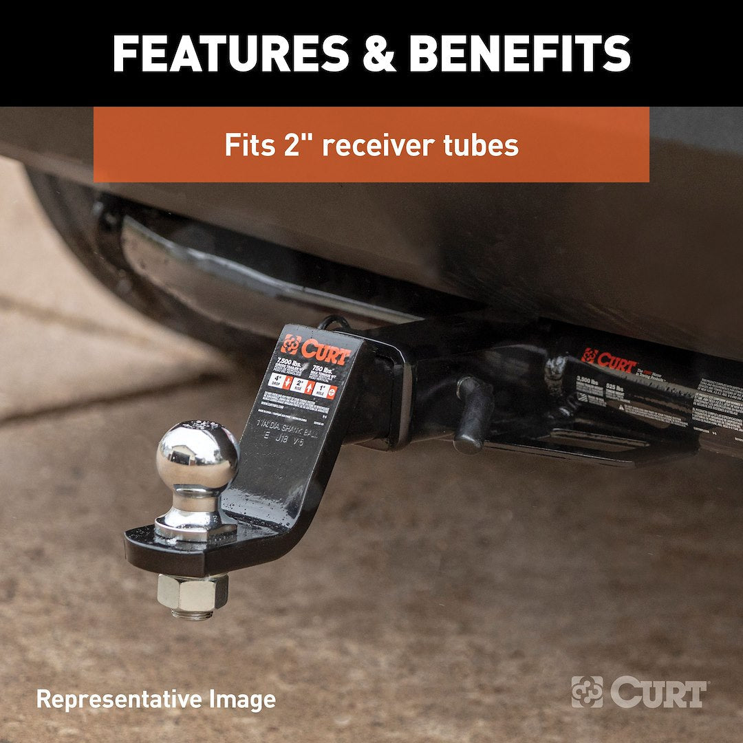 Curt 45056 Trailer Hitch Ball Mount - image 4