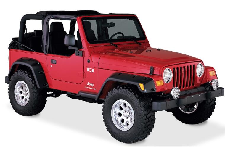 Bushwacker 10908-07 Pocket Style Wrangler Fender Flare