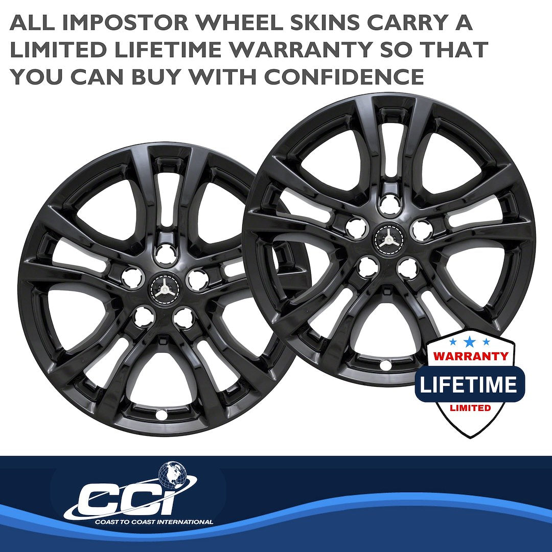 Coast To Coast IMP398BLK Black Camaro Impostor Wheel Skins - image 3