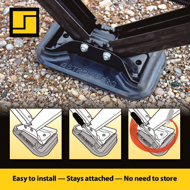 Stromberg Carlson Jbp-Sjsc.2 Leveling Jack Foot Pad - image 2