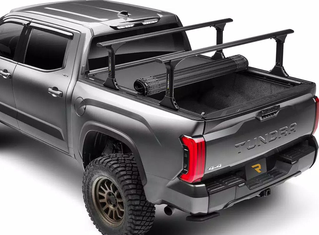 BAK Industries Revolver X4TS Aluminum/ Vinyl Tailgate Handle Lock Tonneau Cover 80538RK - image 1